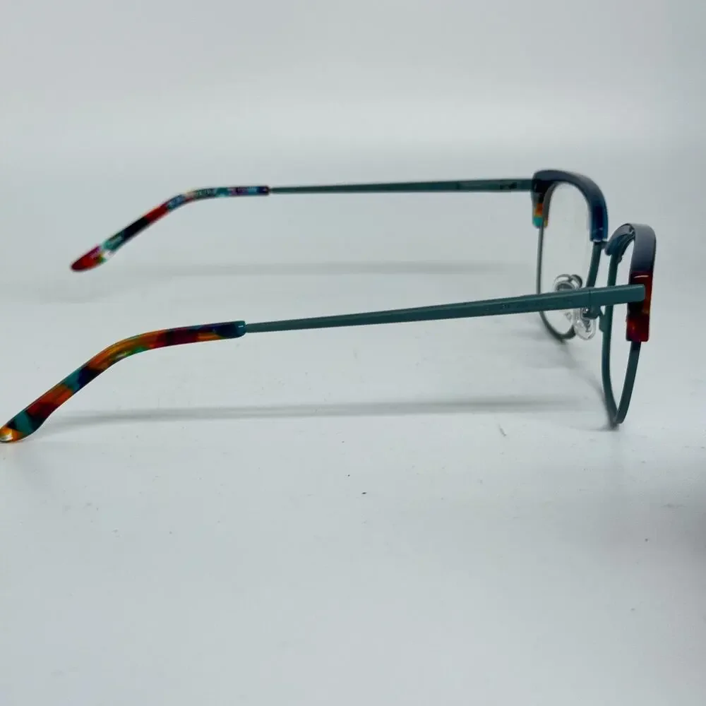 BCBGMAXAZRIA AISLING‎ Blue Teal Eyeglasses Frame 54-16-135mm H17617